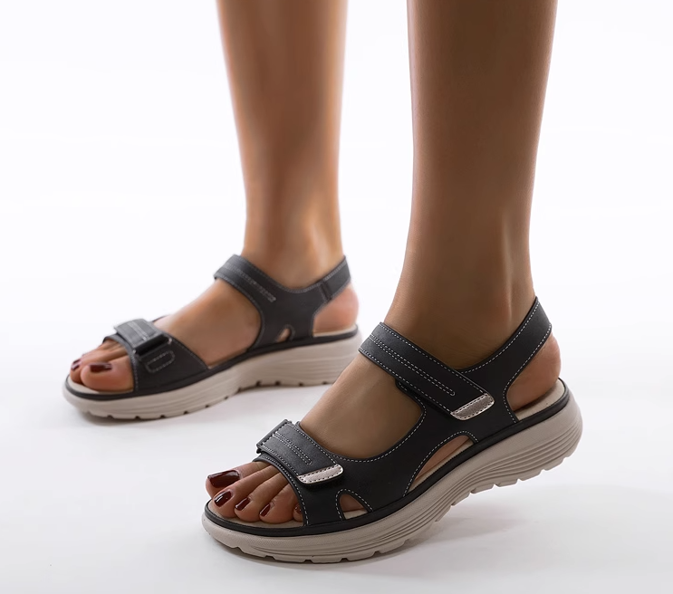 Painzero- Orthopädische Sandalen für Damen – verstellbare Riemen für optimalen Komfort