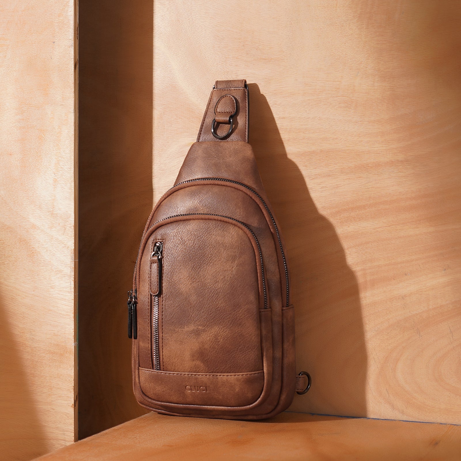 Sling Bag for Women Crossbody Leather