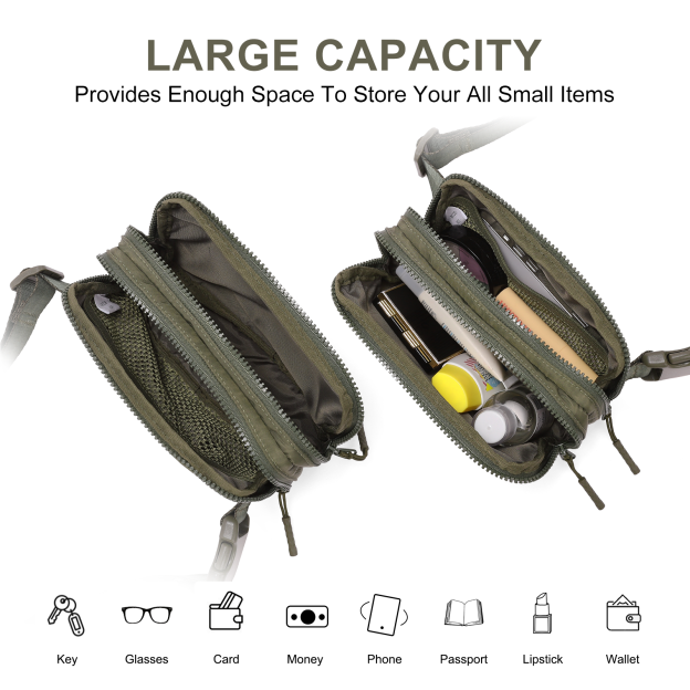 Small Trendy Crossbody Belt Bag Women's Fanny Pack