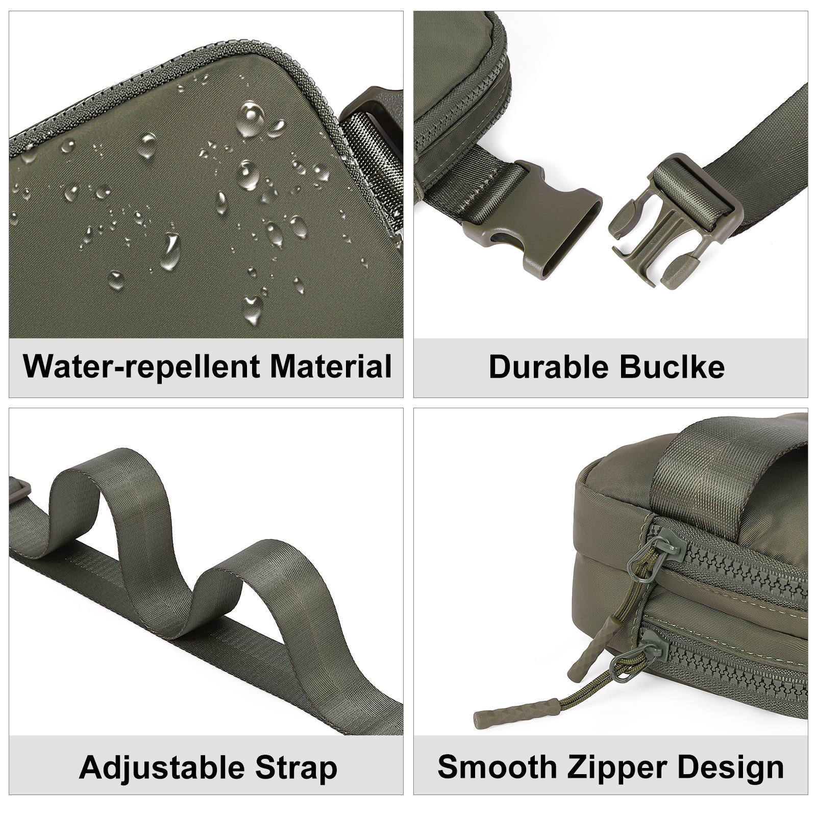 Small Trendy Crossbody Belt Bag Women's Fanny Pack