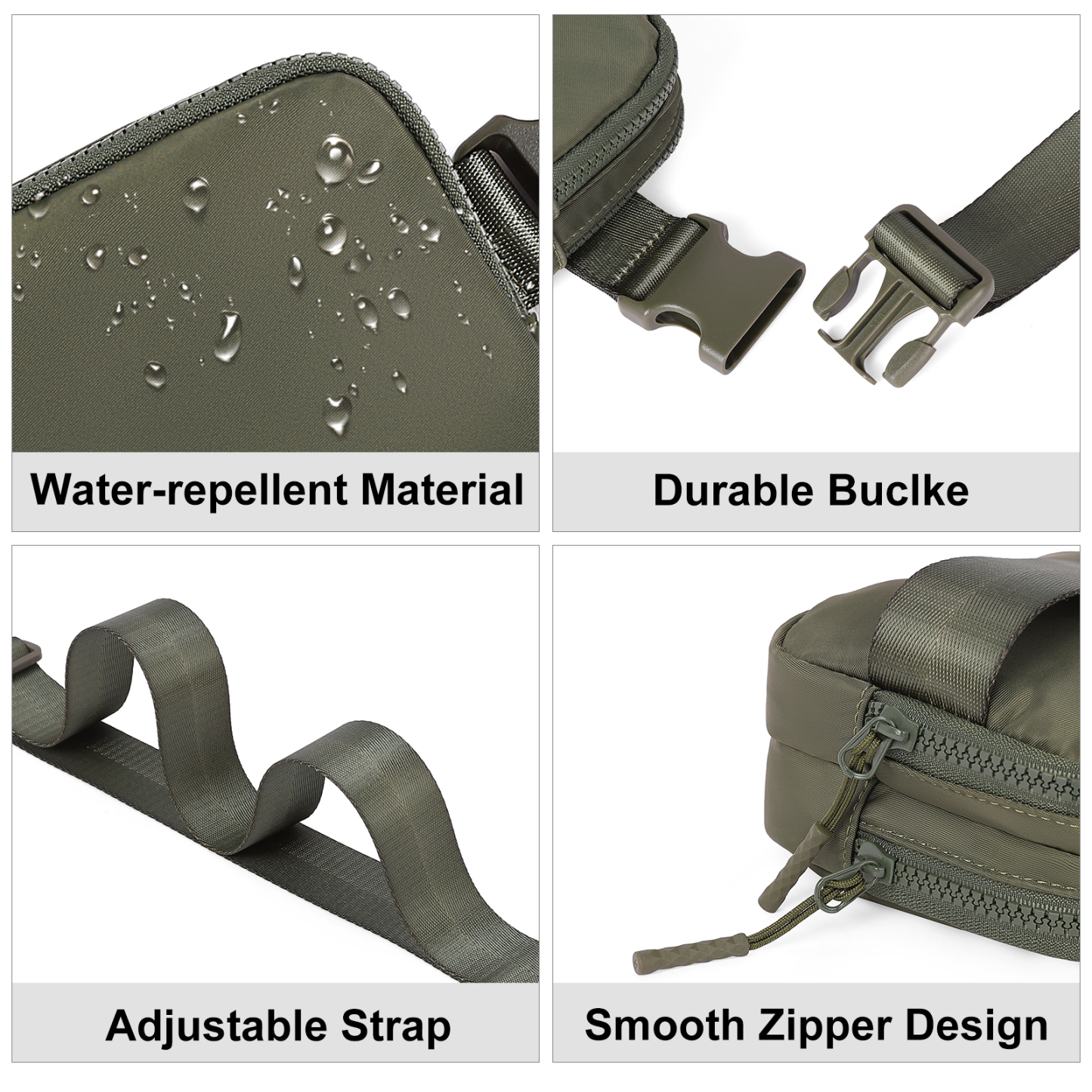 Small Trendy Crossbody Belt Bag Women's Fanny Pack