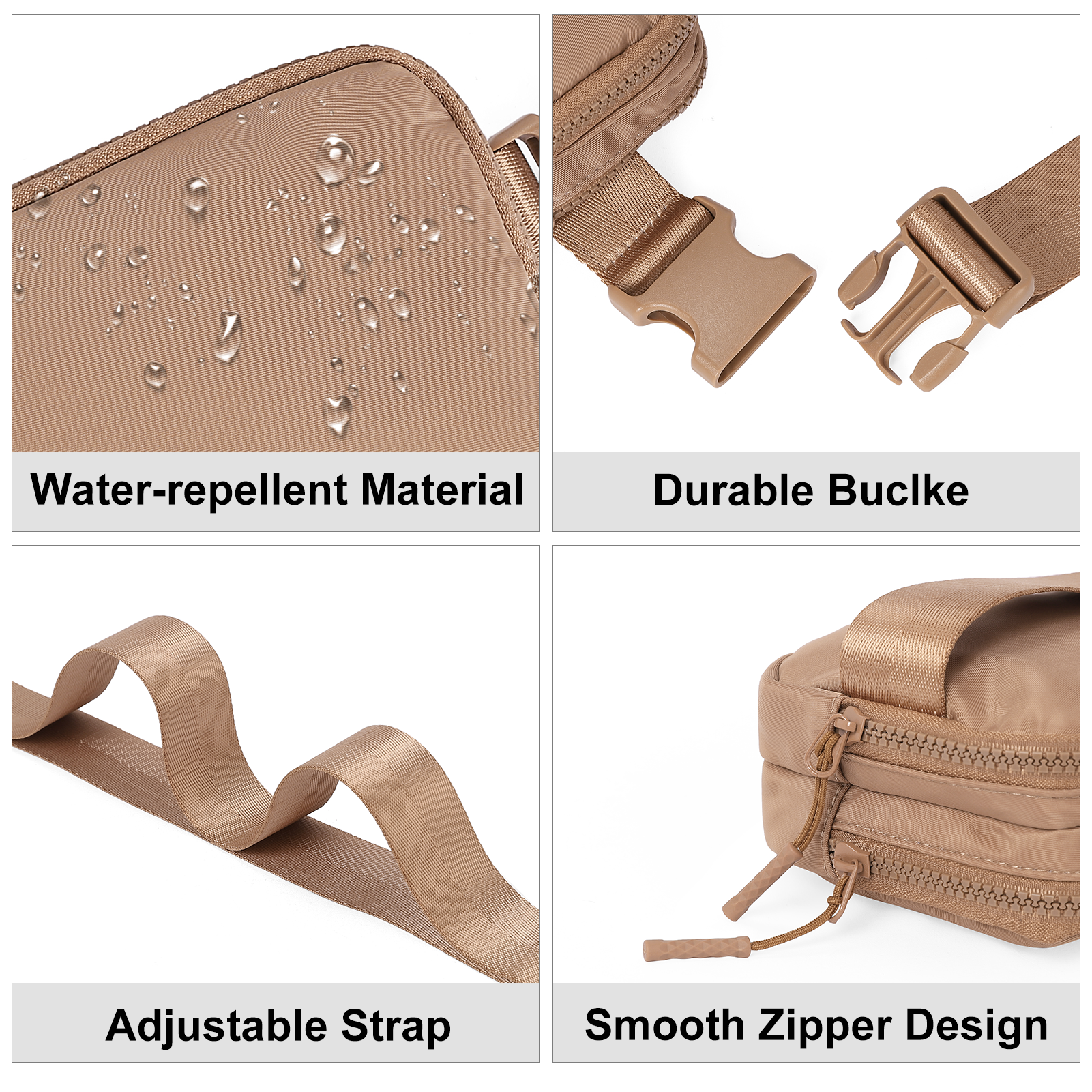 Small Trendy Crossbody Belt Bag Women's Fanny Pack