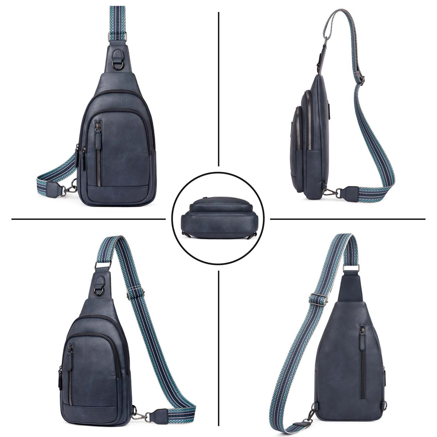 Sling Bag for Women Crossbody Leather