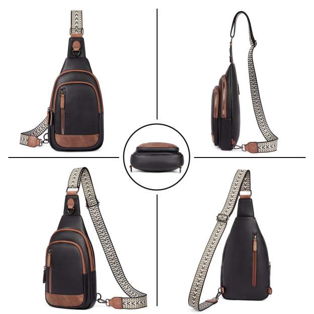 Sling Bag for Women Crossbody Leather