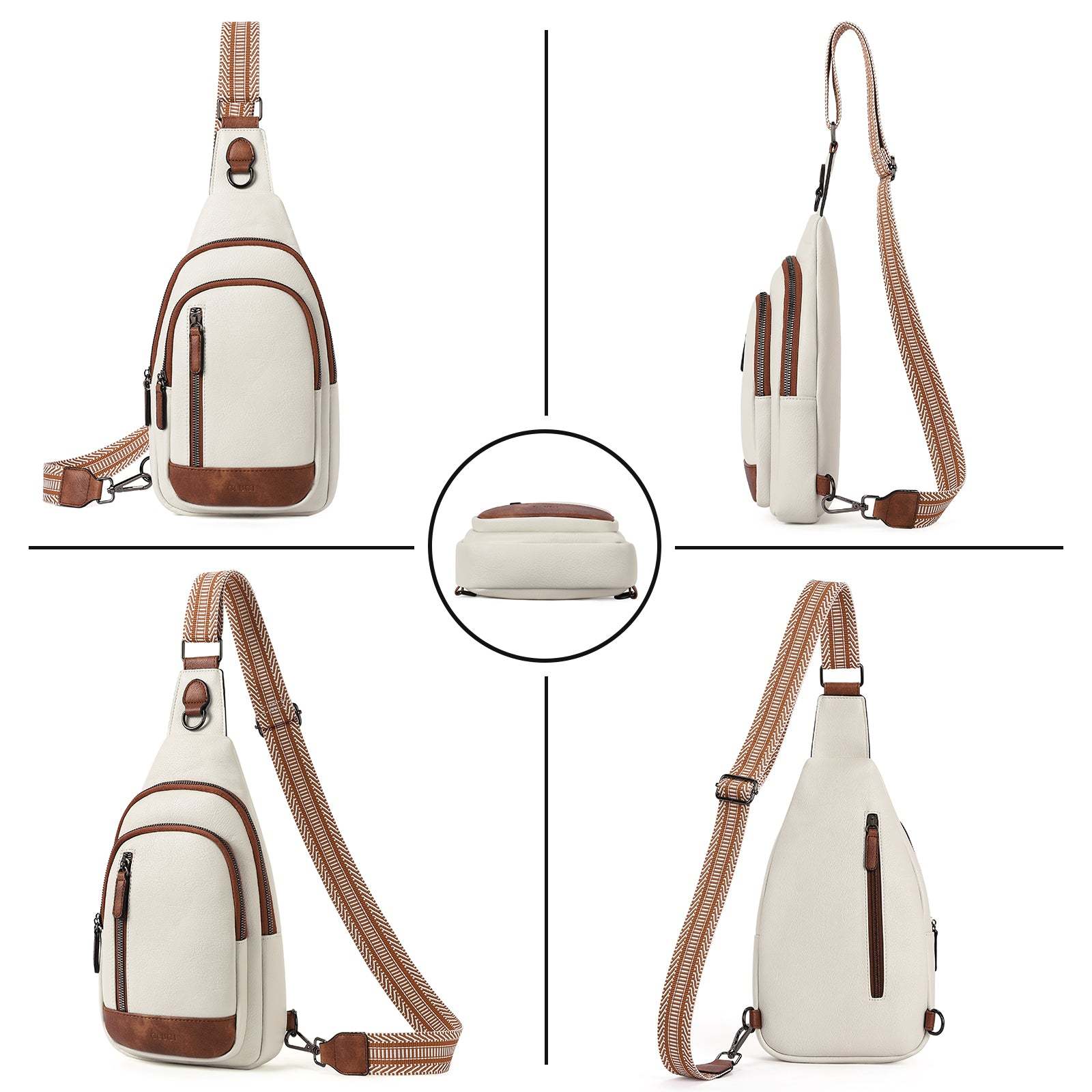 Sling Bag for Women Crossbody Leather