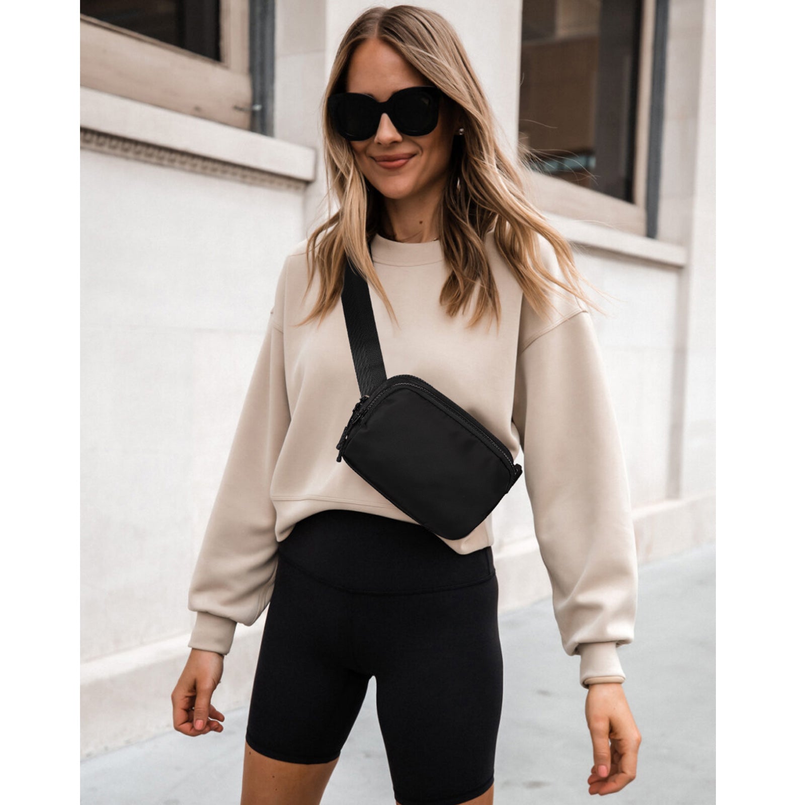 Small Trendy Crossbody Belt Bag Women's Fanny Pack