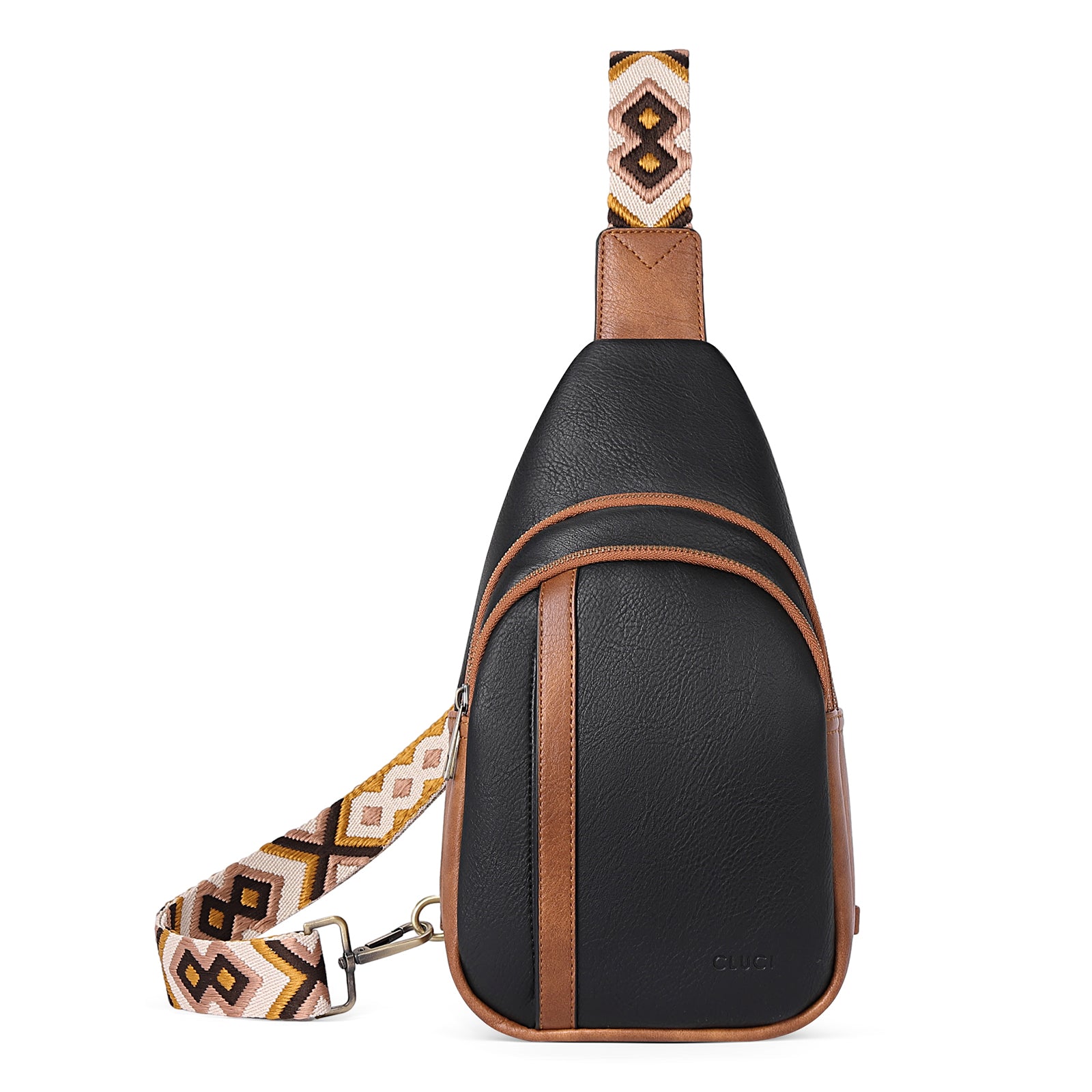 Sling Bag Crossbody Bags for Woman Leather Cross Body Bag Sling Backpack Crossbody Chest Bag Daypack Travel