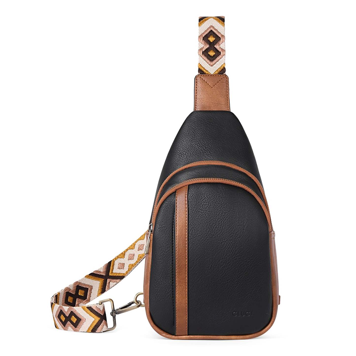 Sling Bag Crossbody Bags for Woman Leather Cross Body Bag Sling Backpack Crossbody Chest Bag Daypack Travel