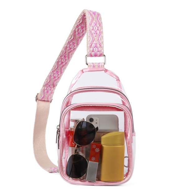 Stadium TPU Transparent Clear Sling Bag