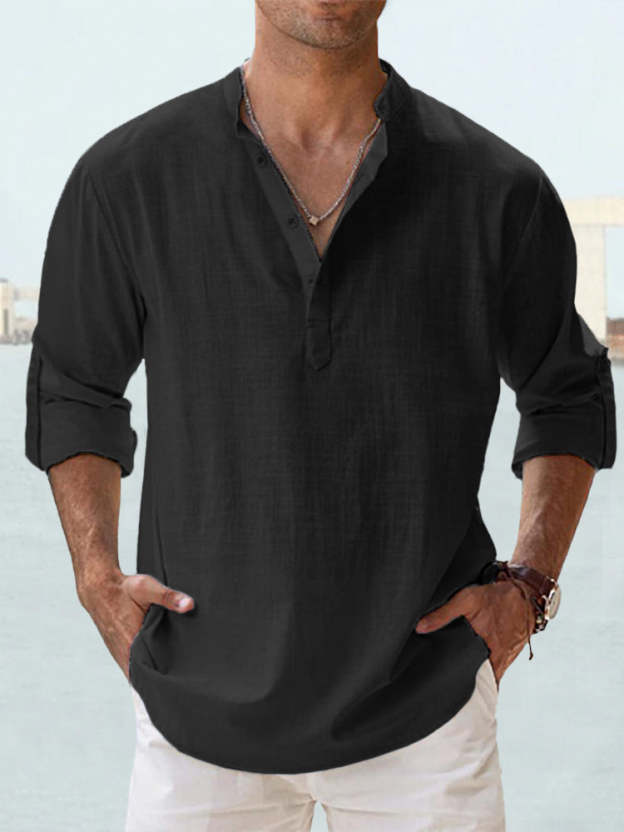 Men Can’t Get Enough of This Cozy Linen Shirt