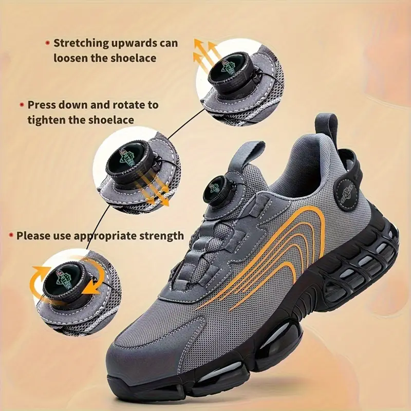 🔥LAST DAY 70% OFF🔥Puncture-Proof Steel Toe Shoes Men Safety Shoes