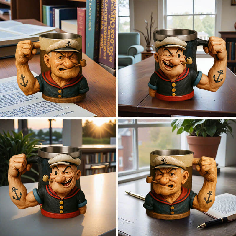 Popeye Power Mug — For the One Who’s Always Been Your Hero