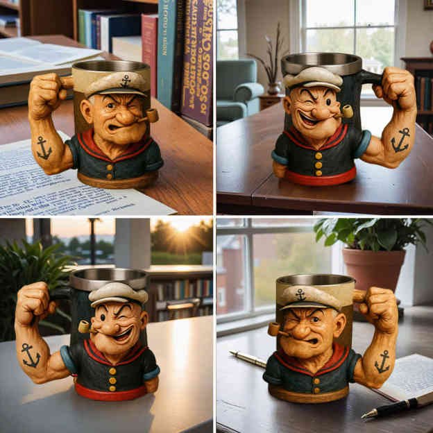 Popeye Power Mug — For the One Who’s Always Been Your Hero
