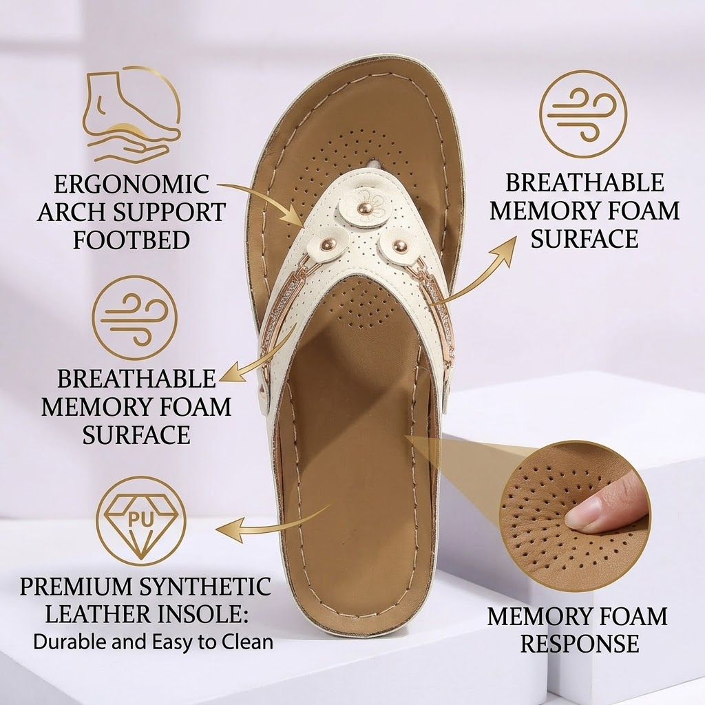 🔥LAST DAY 70% OFF🔥Women's Summer New European and American Style Anti-slip Pain Relief Orthotic Sandals