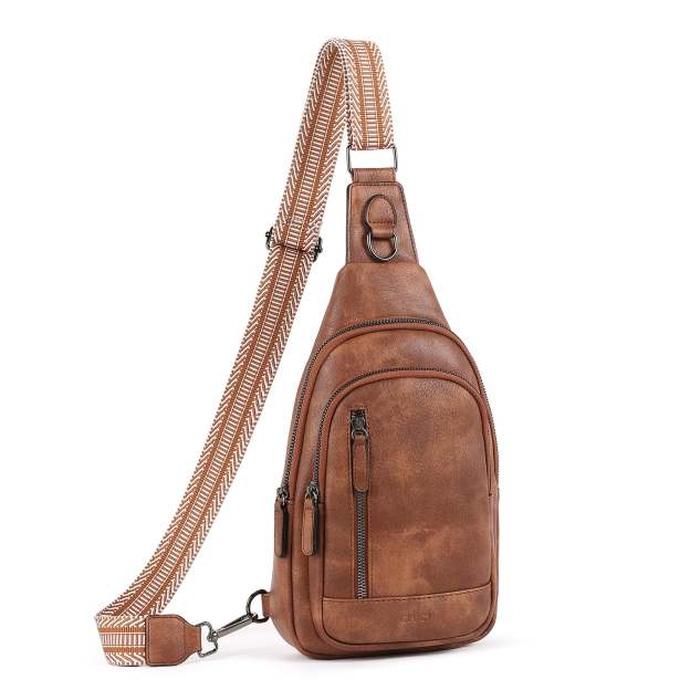 Sling Bag for Women Crossbody Leather
