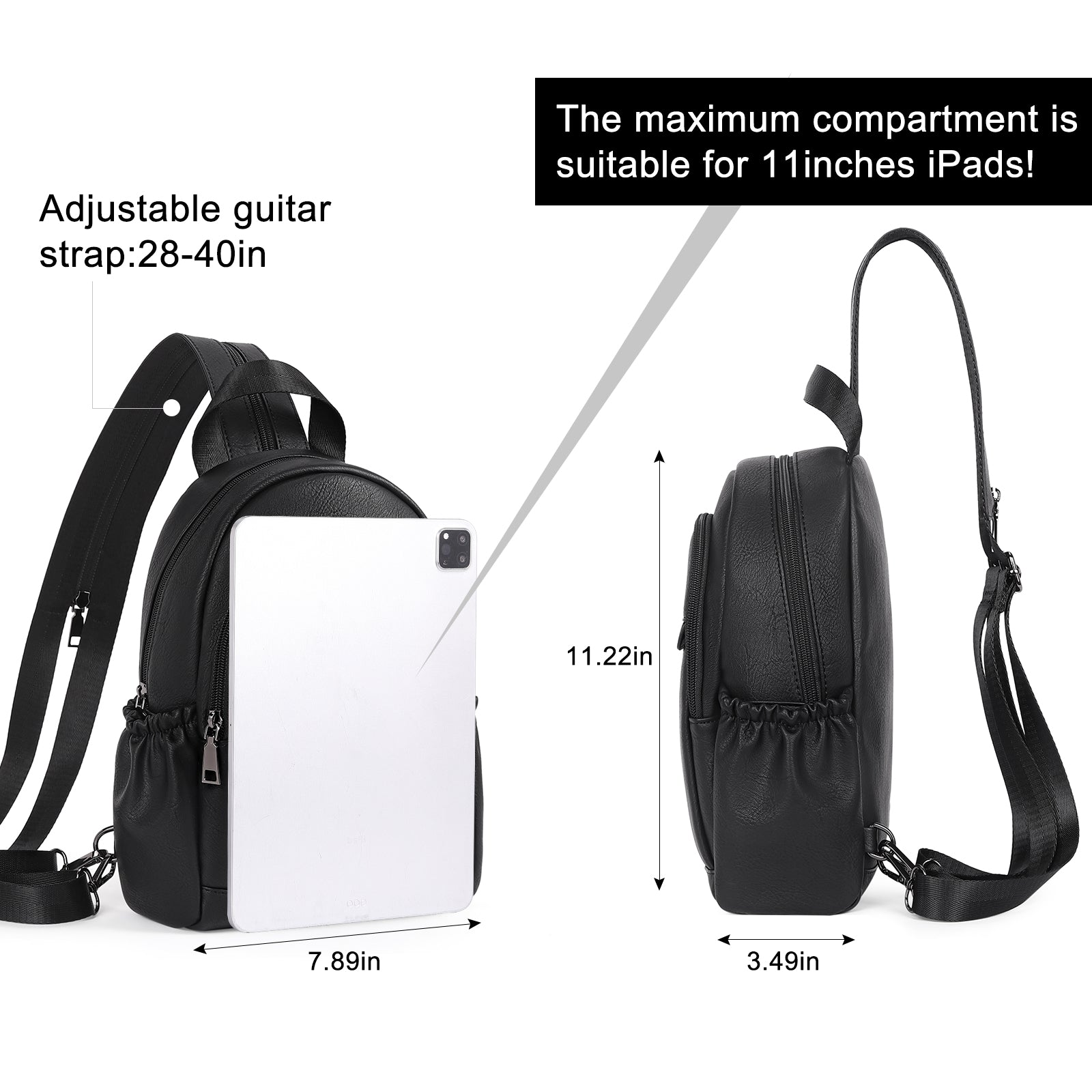 Large Size Sling Backpack Convertible Crossbody Backpack for Women Travel Hiking Cycling