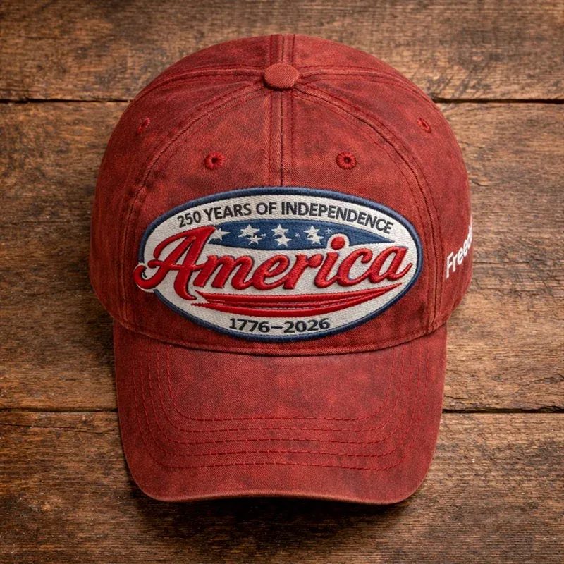 🇺🇸 America 250 Years of Independence Vintage Cap (1776–2026)