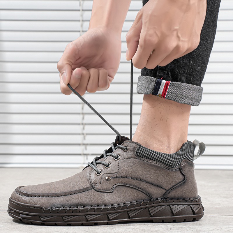 ⏰Last Day! 45% OFF 🔥 Men's Handcrafted Cowhide Orthopedic Boots