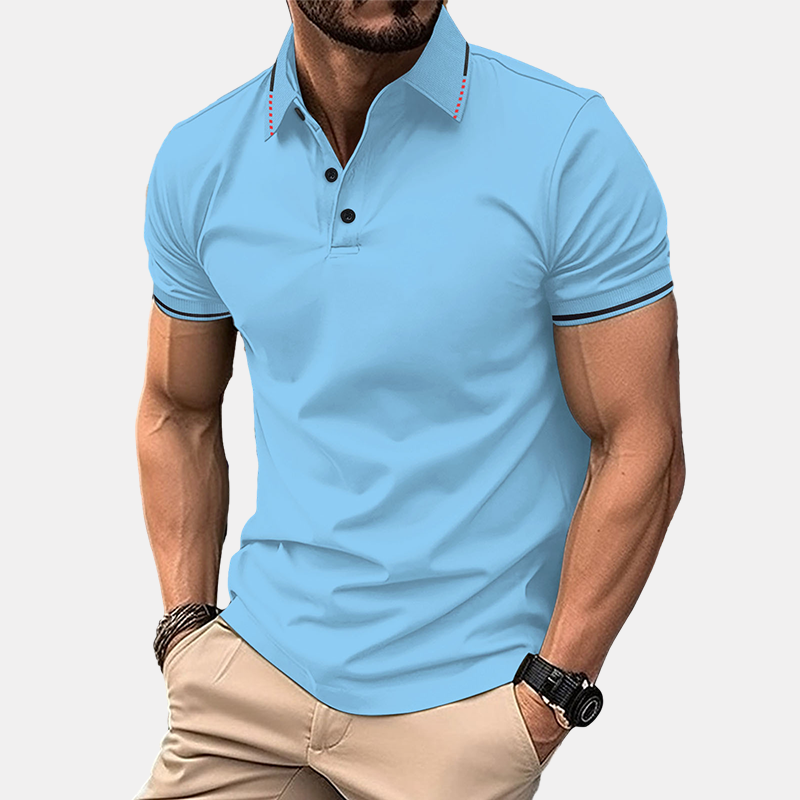 Men's Casual Short Sleeve Polo Shirt