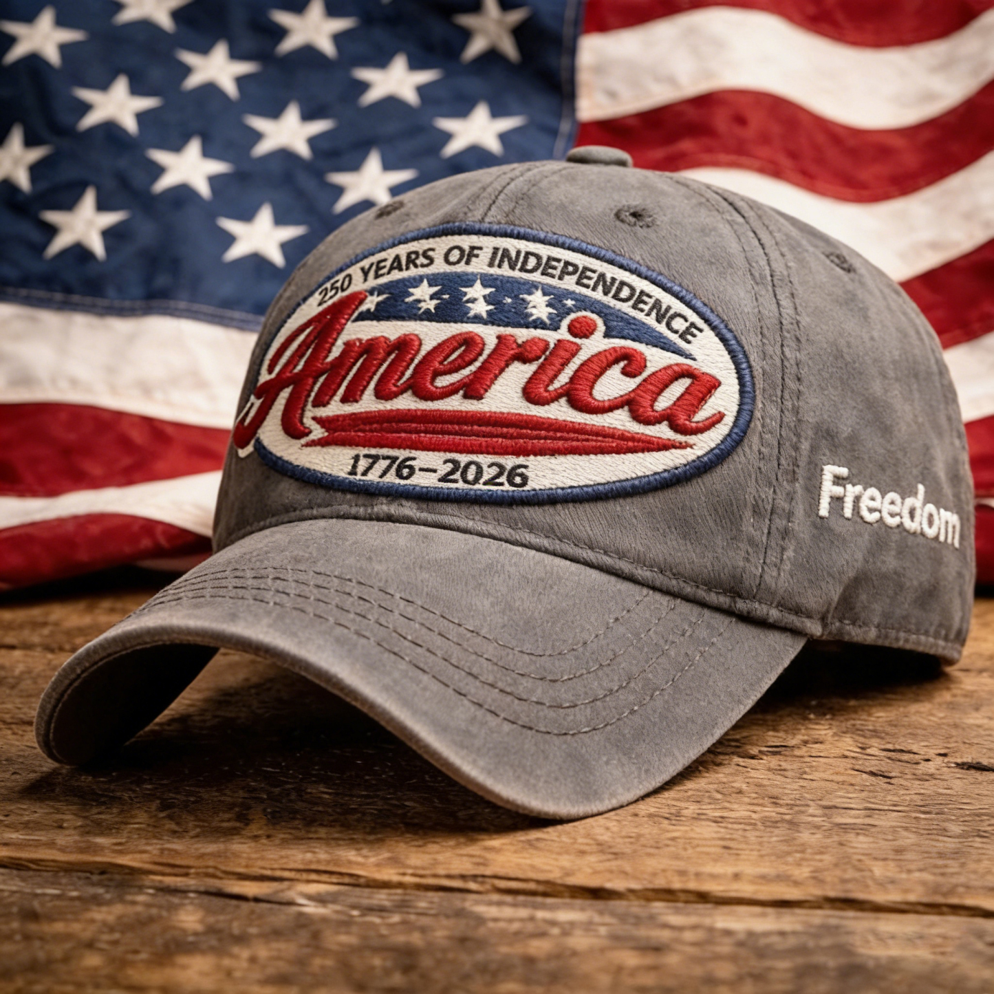 🇺🇸 America 250 Years of Independence Vintage Cap (1776–2026)