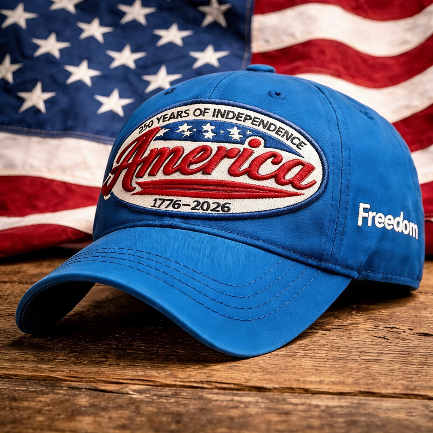 🇺🇸 America 250 Years of Independence Vintage Cap (1776–2026)