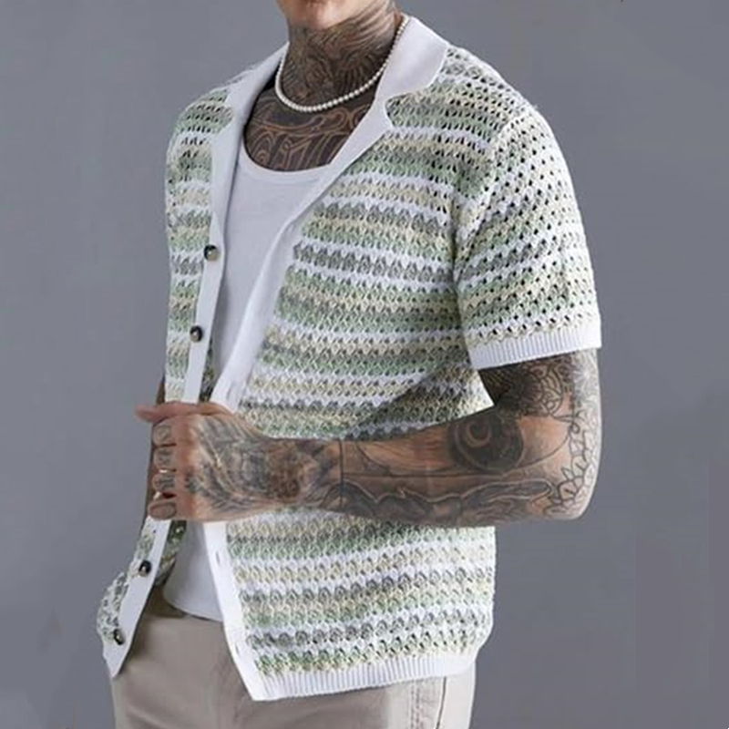 Luxury Crochet Shirt
