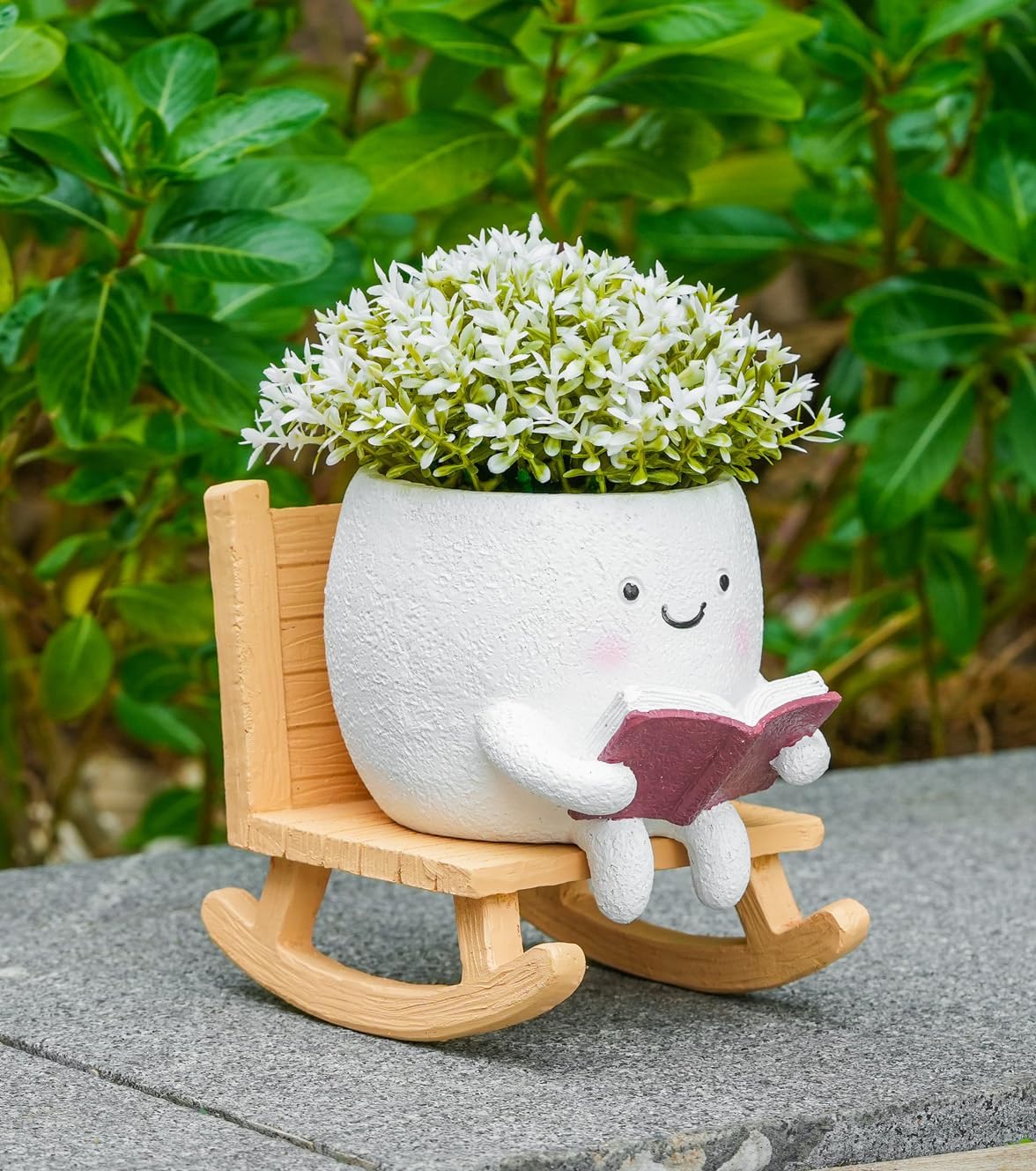 Rocking Chair Smiley Pot ATDB30871