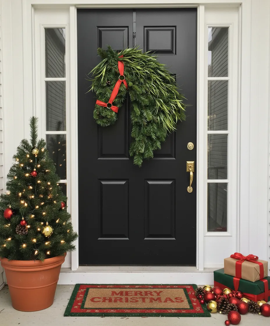 🎄Christmas Early Bird Sale - 49%OFF🐴Horse Head Wreath for Front Door