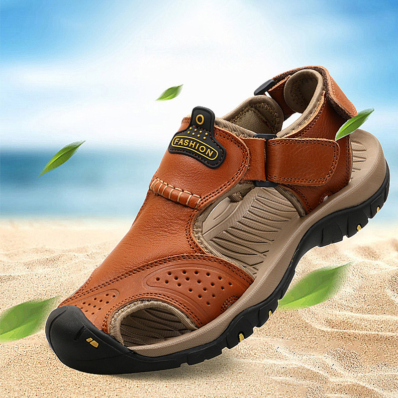 MEN'S BREATHABLE COMFY CASUAL BEACH SANDALS
