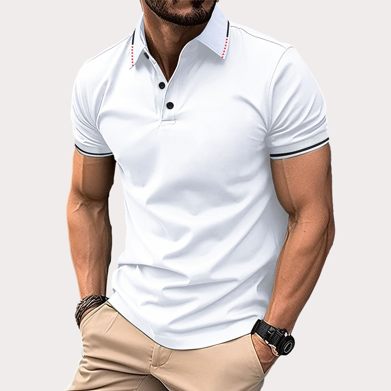 Men's Casual Short Sleeve Polo Shirt