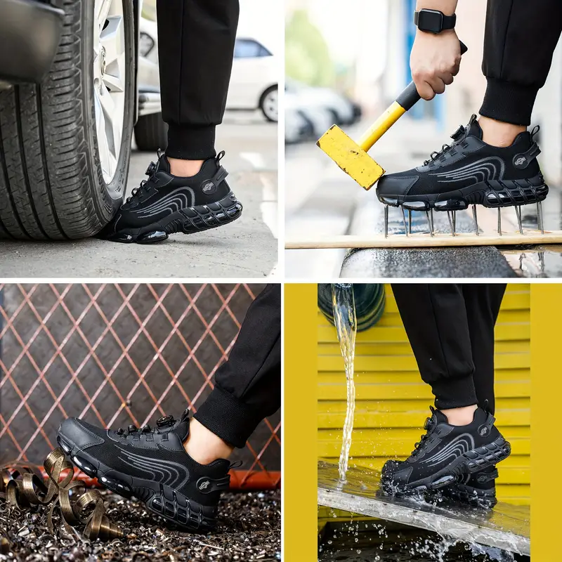🔥LAST DAY 70% OFF🔥Puncture-Proof Steel Toe Shoes Men Safety Shoes