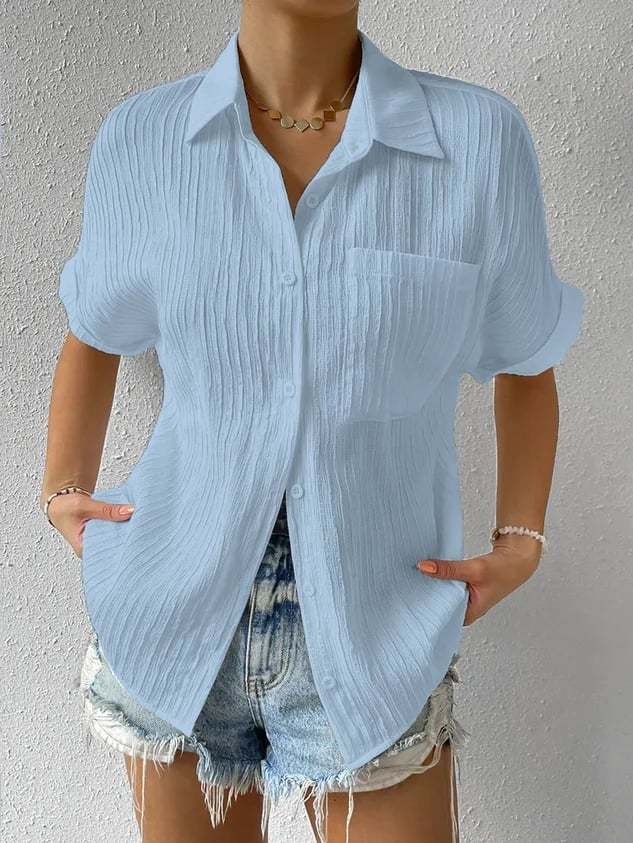 Relaxed Textured Top