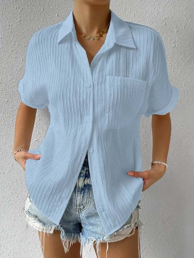 Relaxed Textured Top