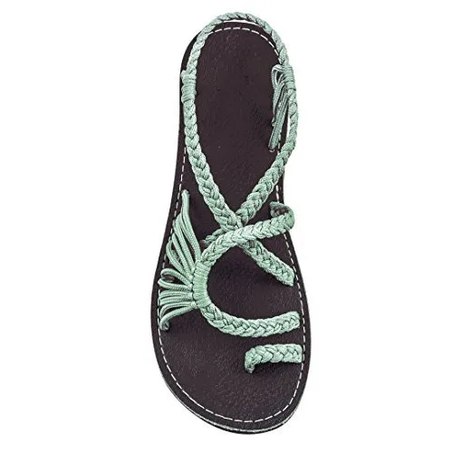 Hand Woven Flat Women's Sandals