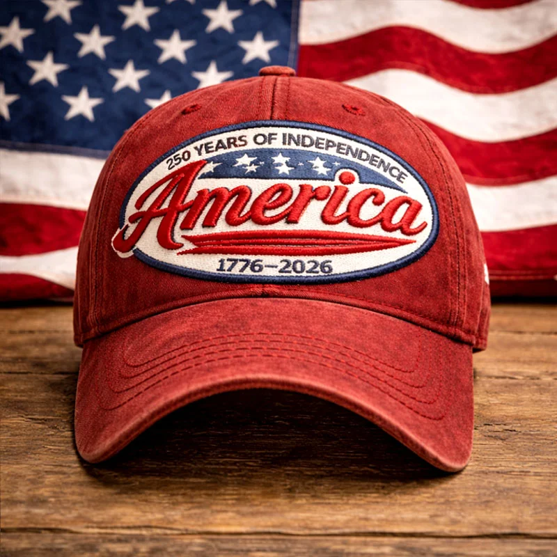 🇺🇸 America 250 Years of Independence Vintage Cap (1776–2026)