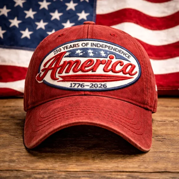 🇺🇸 America 250 Years of Independence Vintage Cap (1776–2026)