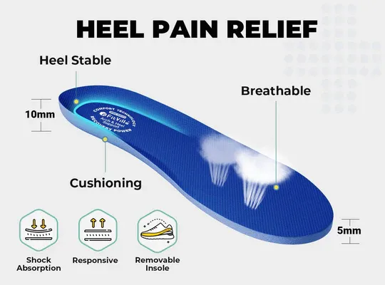 Outdoor Non-slip Comfy Arch Support Walking Shoes, Comfy Orthopedic Walking Shoes