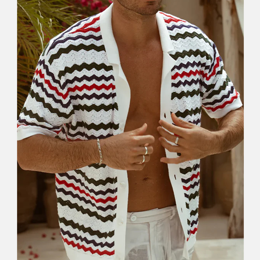 Luxury Crochet Shirt