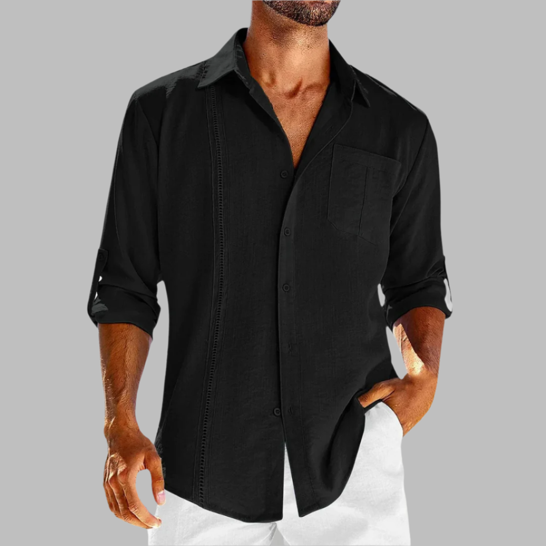 Men's Casual Linen Shirt