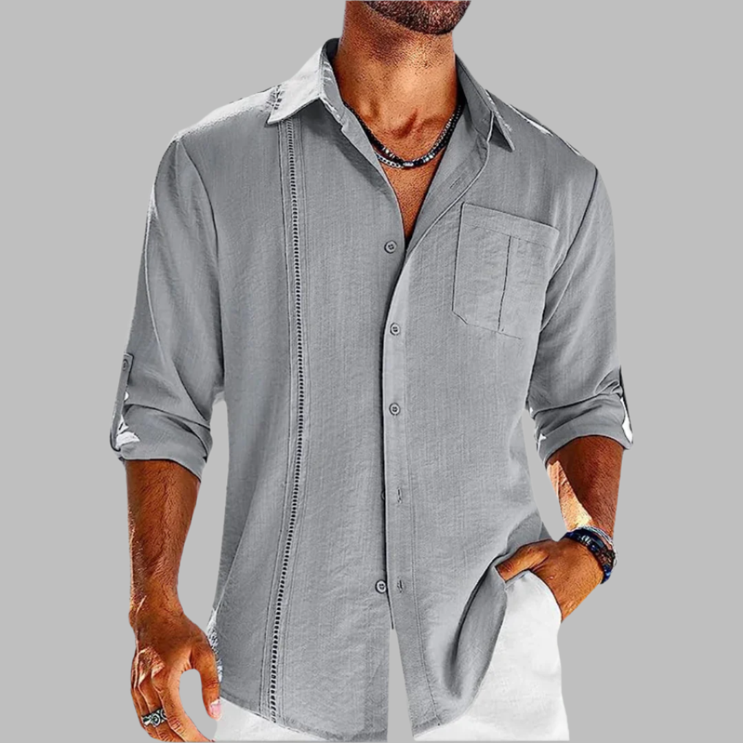 Men's Casual Linen Shirt