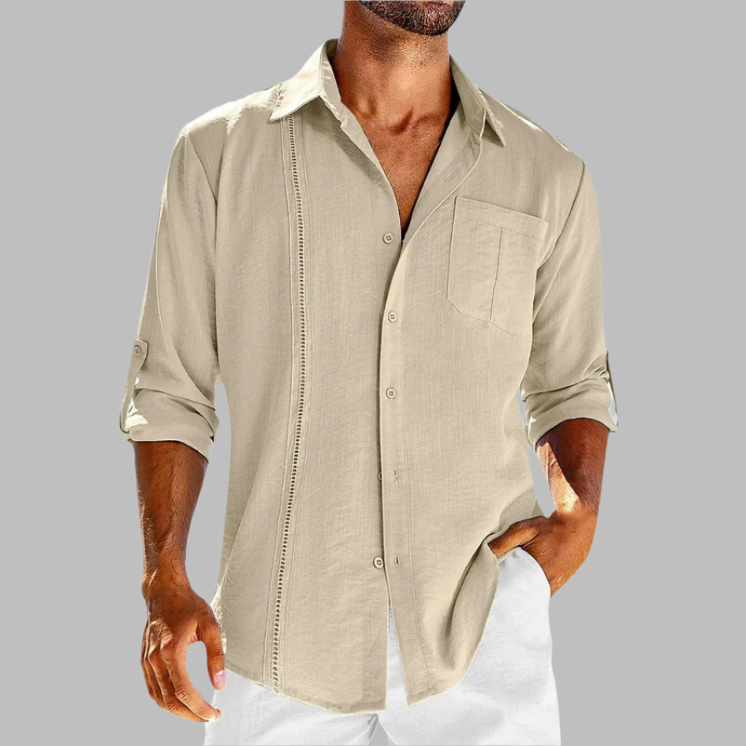Men's Casual Linen Shirt