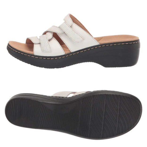 Orthopedic Wedge Sandals Women Wide Toe Arch Support Rubber Patent Leather Retro