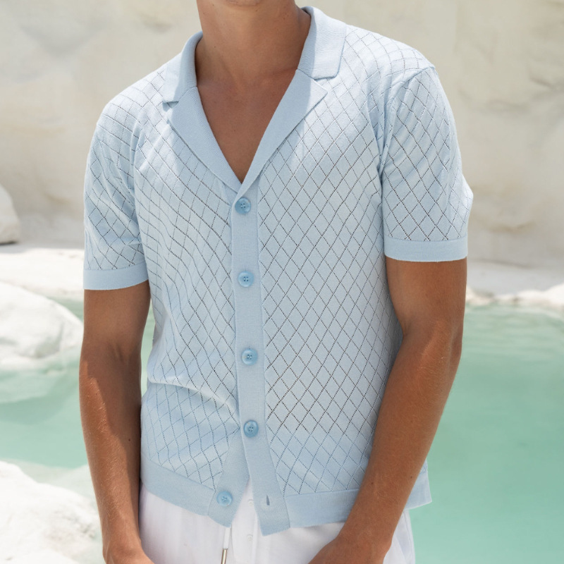 Luxury Crochet Shirt