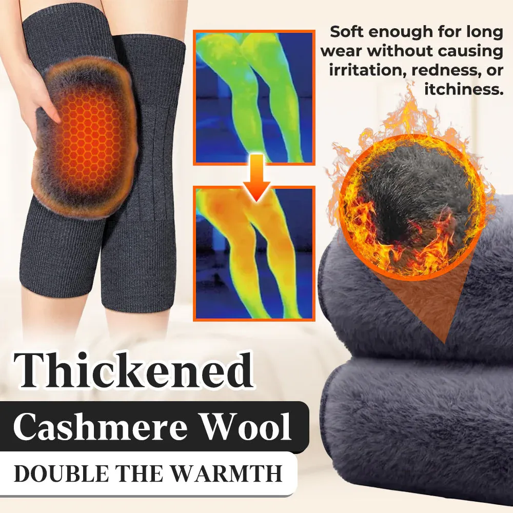 Non-Slip Cashmere Wool Brace Leg Warmer
