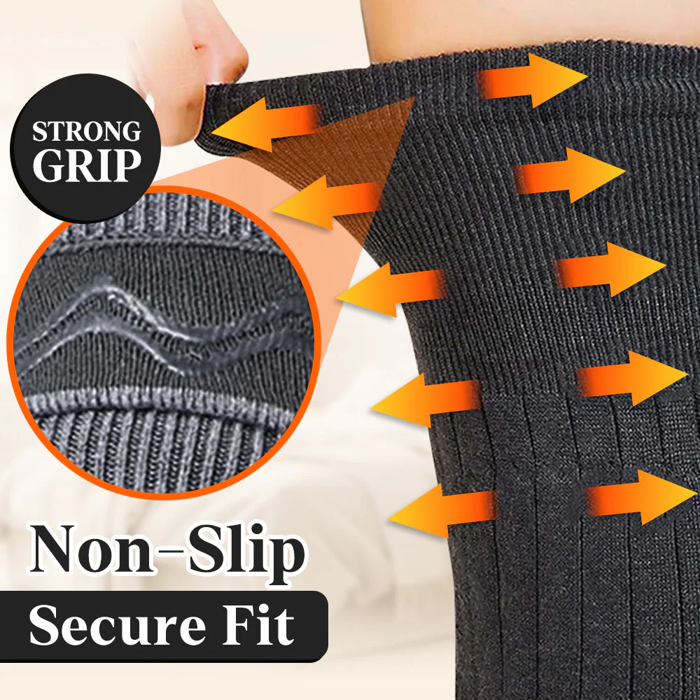Non-Slip Cashmere Wool Brace Leg Warmer