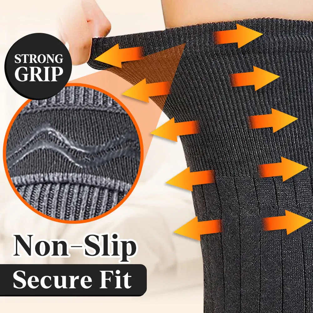 Non-Slip Cashmere Wool Brace Leg Warmer