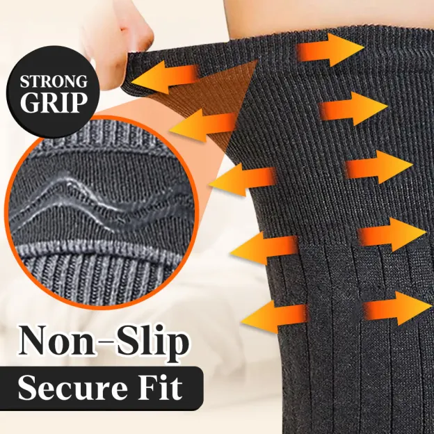 Non-Slip Cashmere Wool Brace Leg Warmer