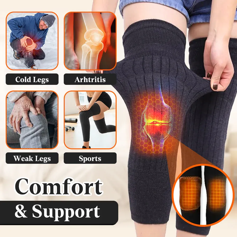 Non-Slip Cashmere Wool Brace Leg Warmer