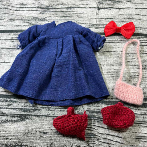 Handmade Waldorf Doll Dress Up👧