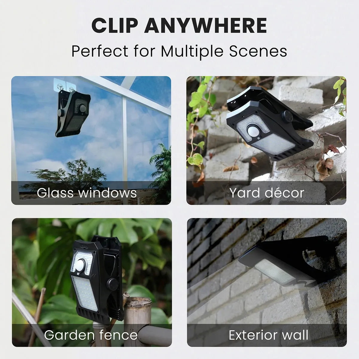 lininco™ Solar Clip-On Light